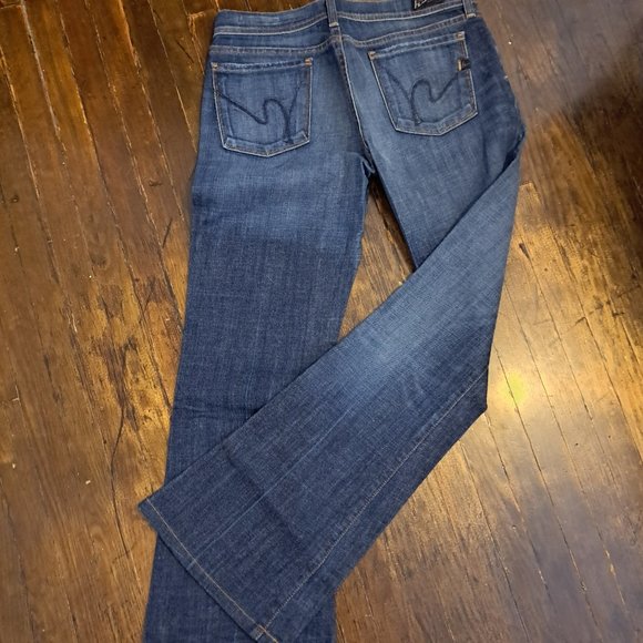 Citizens of Humanity Ingrid Style #002 Low Waist Flared Jeans Size 29 - Picture 5 of 9